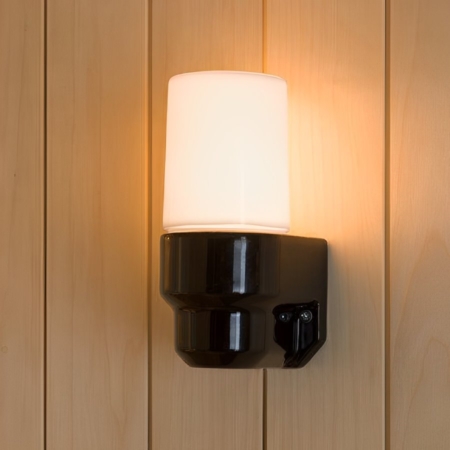 Sauna lamp 40 W Black
