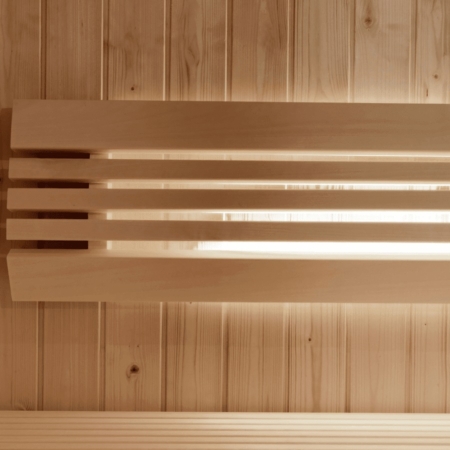 Sauna light LED wood